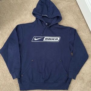 Navy Bauer Hoodie